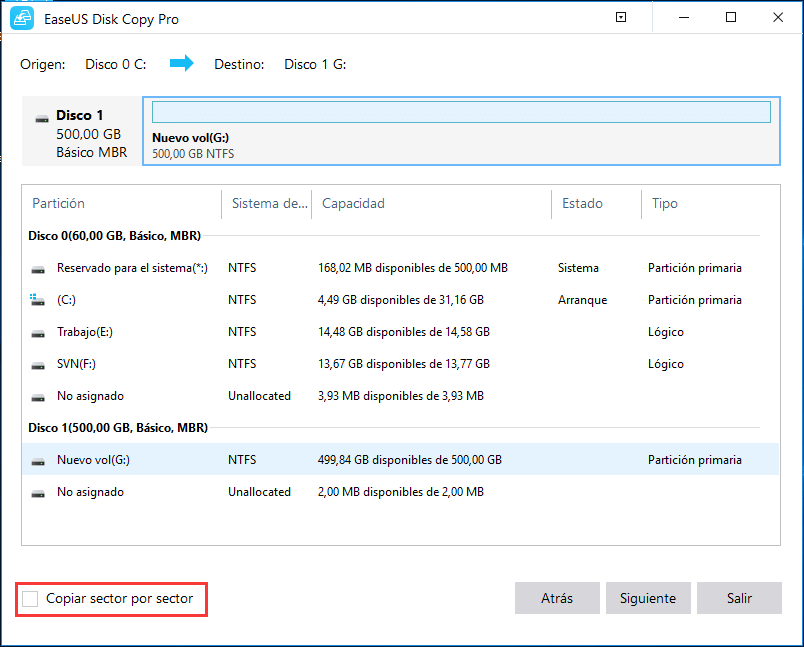 9 EaseUS Disk Copy partition clone