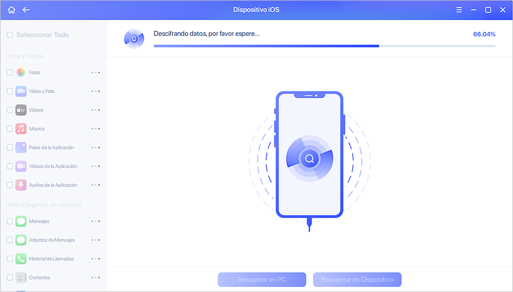 recuperar datos del iPhone - 2