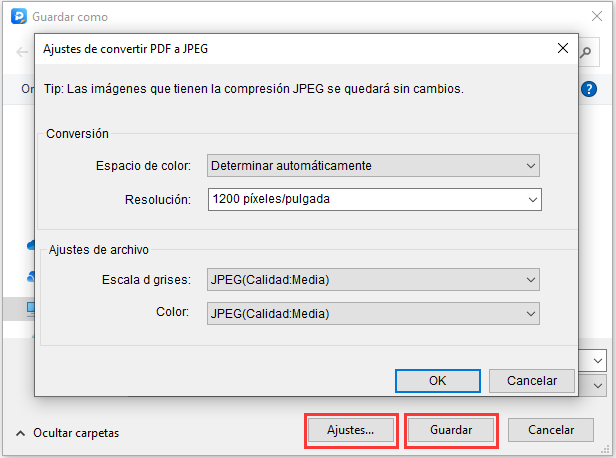 guardar pdf
